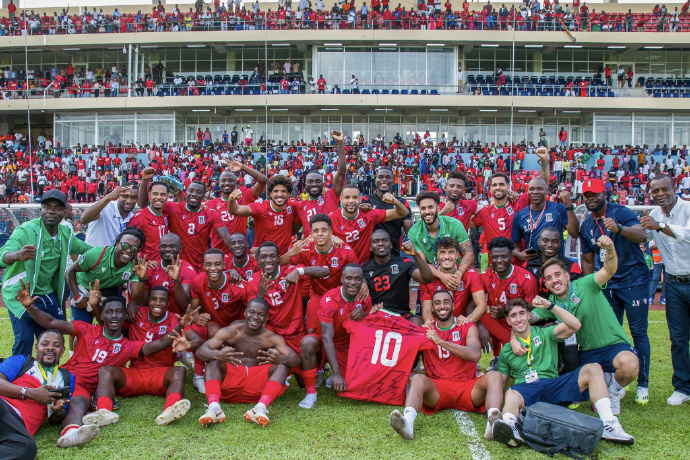 阿尔及利亚队在非洲锦标赛中夺冠! 阿尔及利亚队在非洲锦标赛中夺冠!