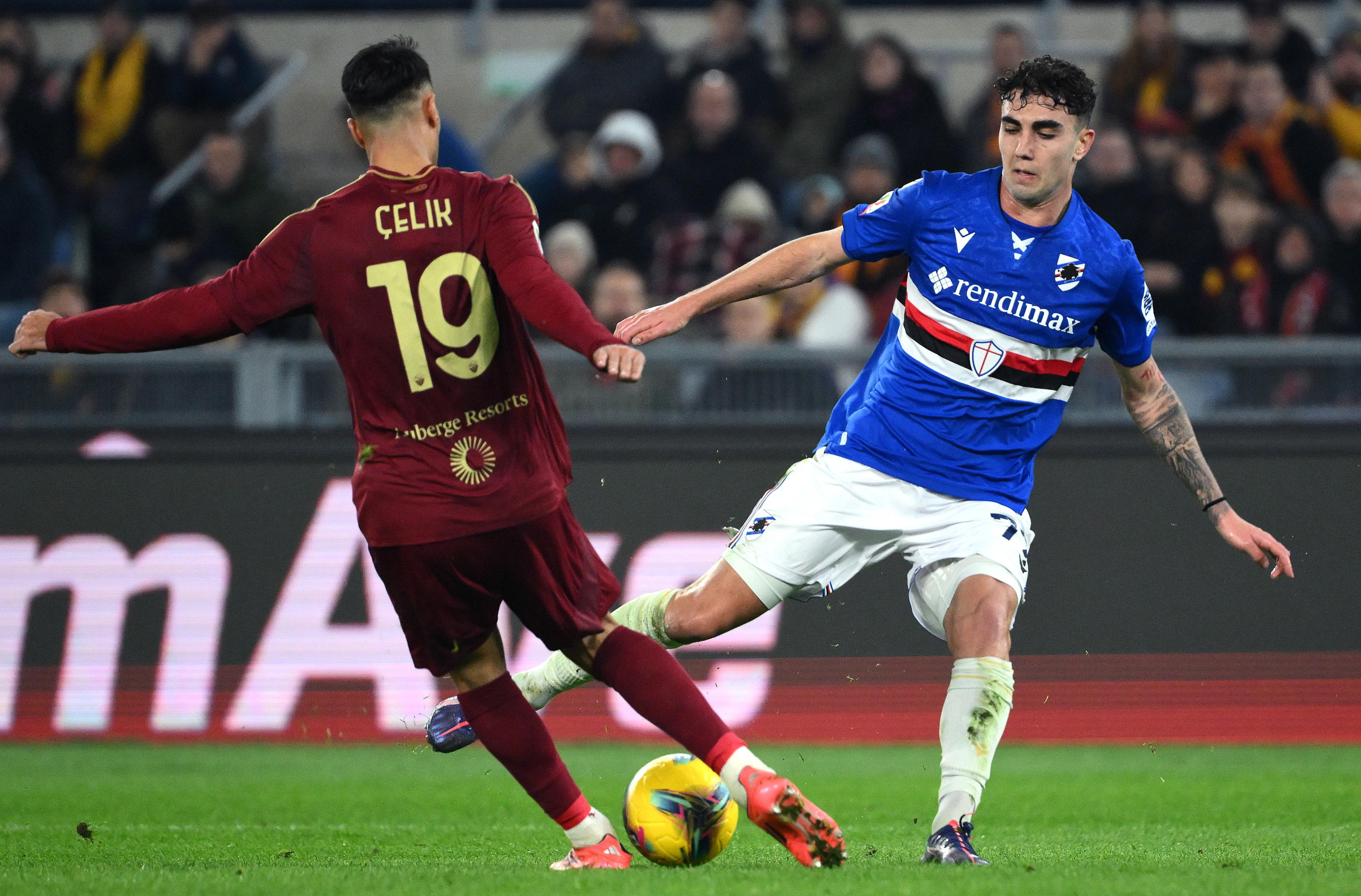 罗马主场力克桑普多利亚，成功晋级